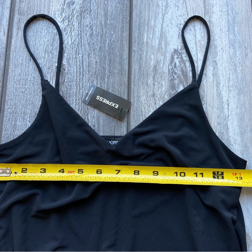 NWT! Express Asymmetrical Black Top - XS - Picture 5 of 7